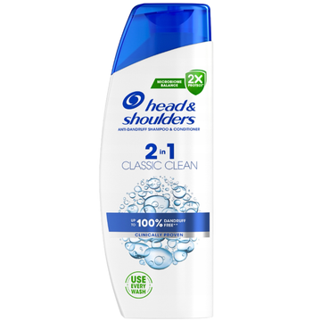 Head & Shoulders 2w1 Szampon do Włosów Classic Clean 330ml