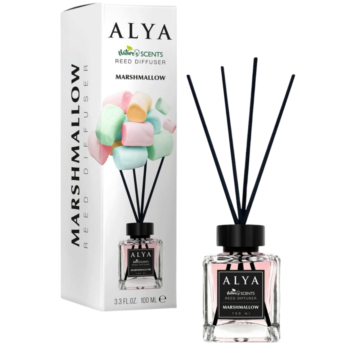 Alya Patyczki Zapachowe Marshmallow 100ml