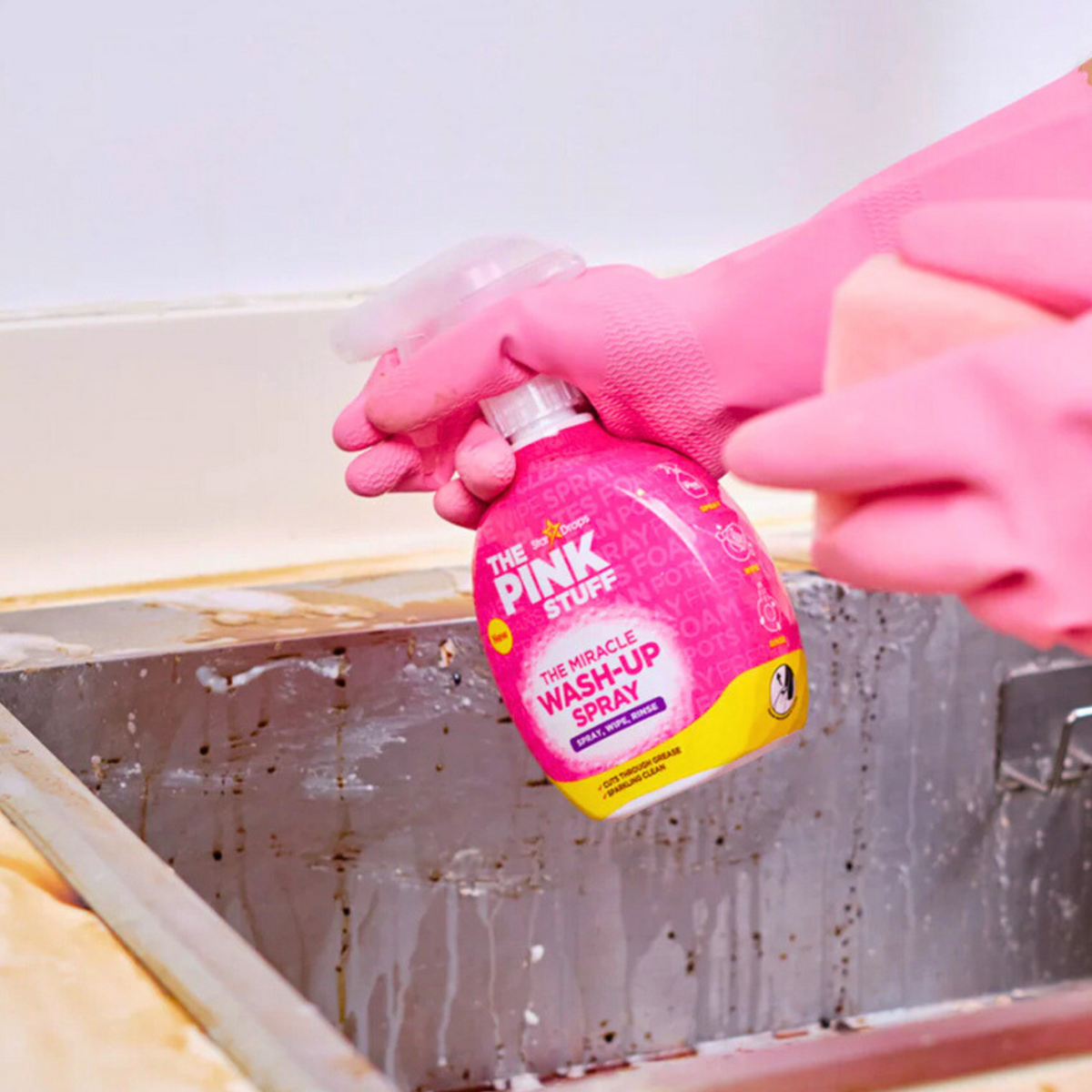 The Pink Stuff Pianka w Sprayu do Mycia Naczyń 500ml