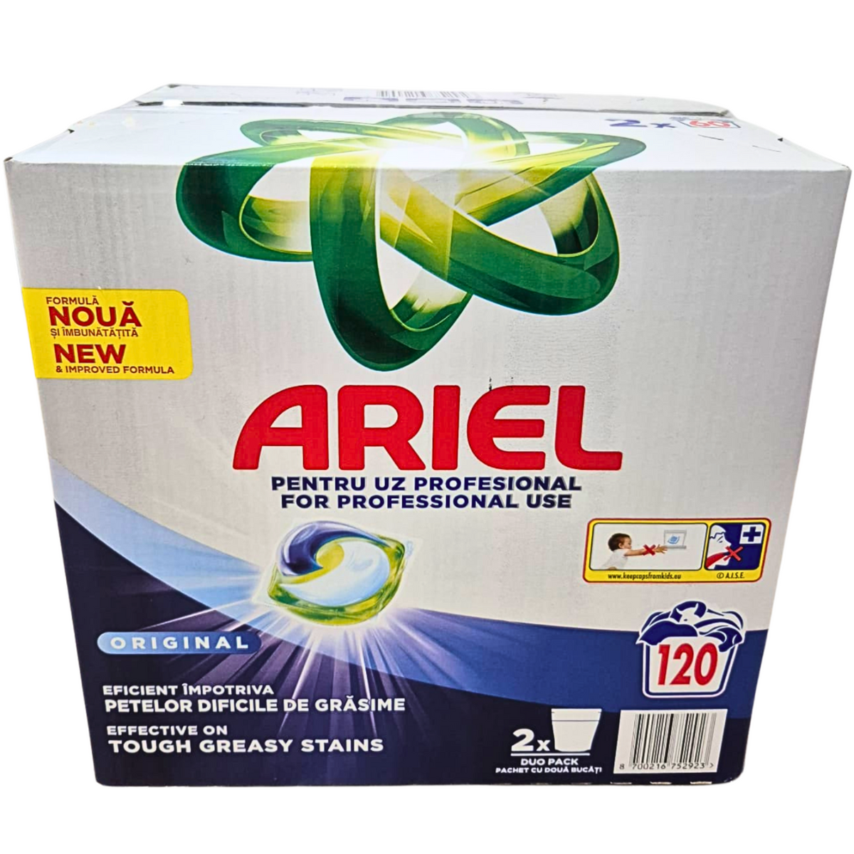 Ariel Kapsułki do Prania 3w1 All in One Regular 120szt