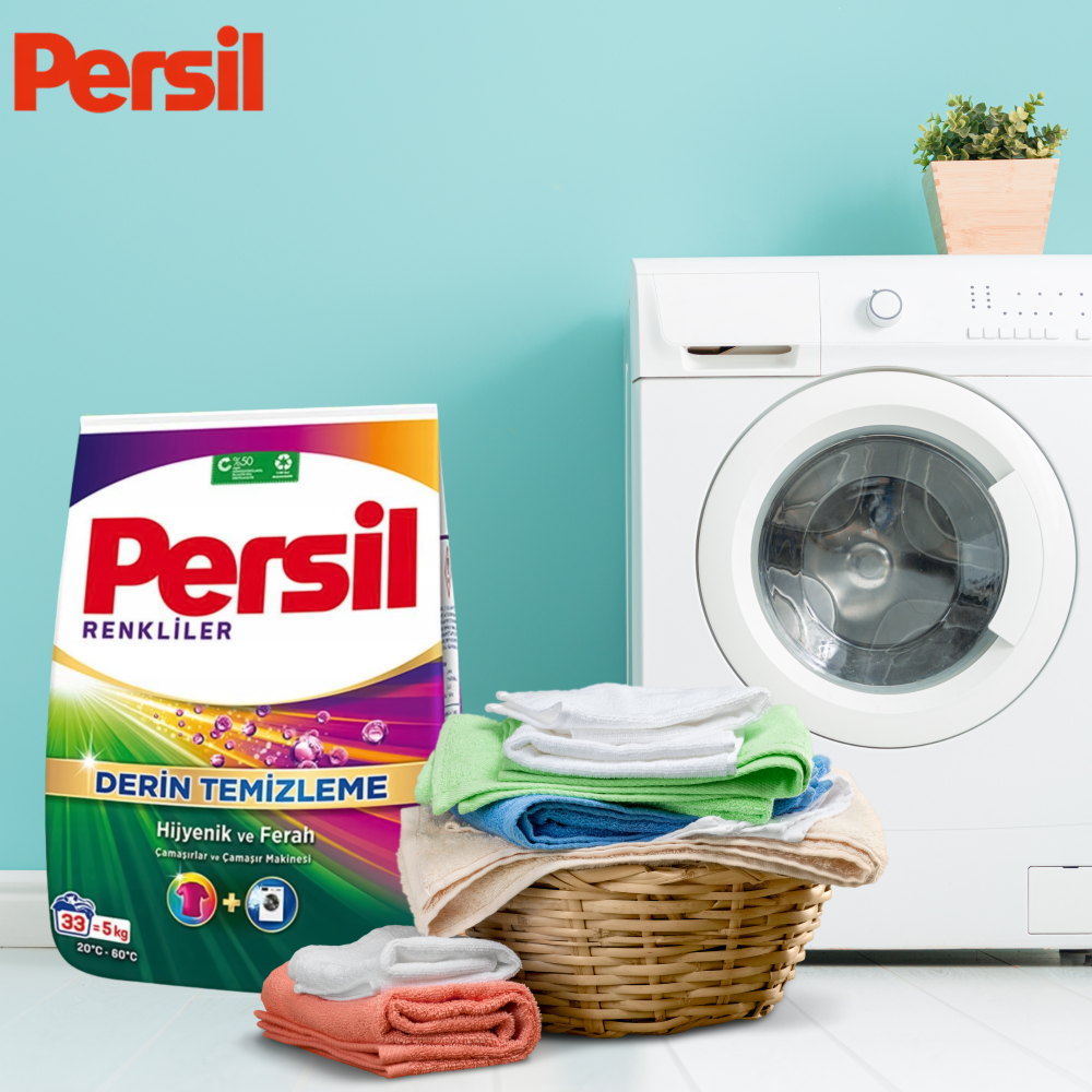 Persil Proszek do Prania Kolorowych Tkanin 33 Prania 5kg