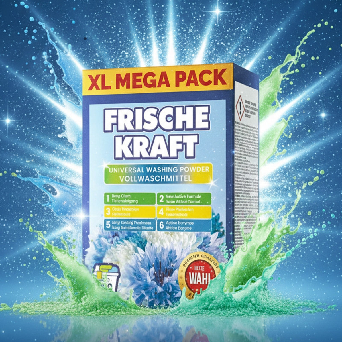 Frische Kraft Proszek do Prania Uniwersalny 5,94kg 110 Prań