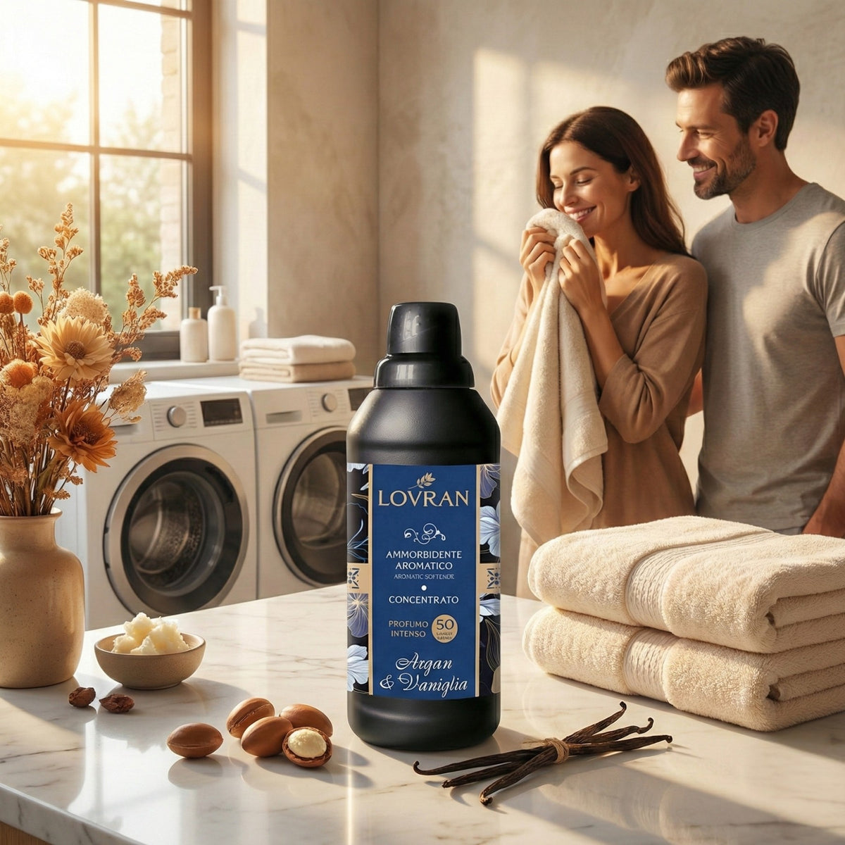 Lovran Perfumowany Koncentrat do Płukania Argan & Vaniglia 1l