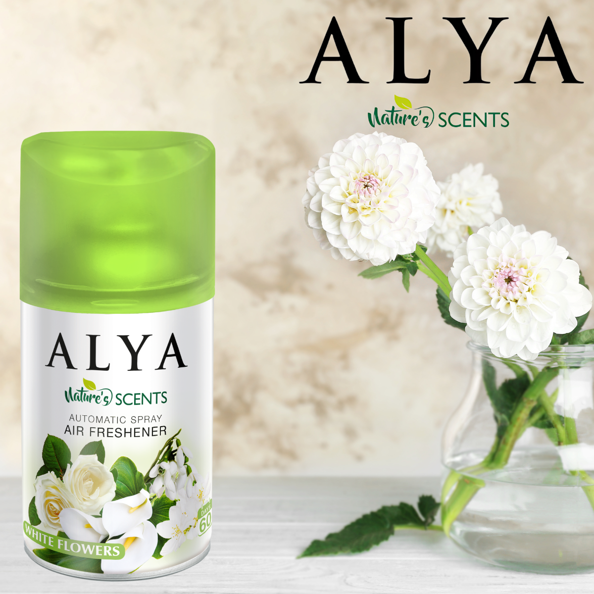 Alya Wkład Wymienny do Odświeżacza White Flowers 250ml