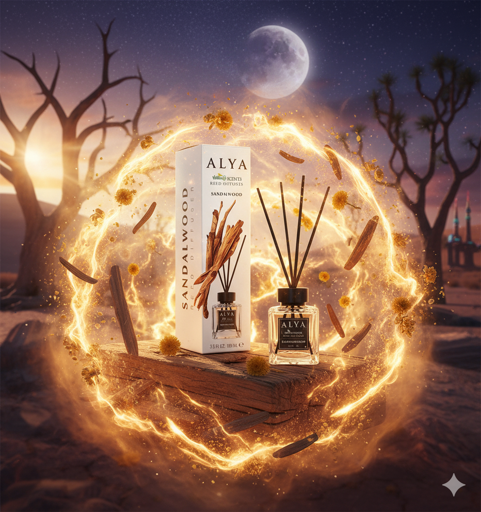 Alya Patyczki Zapachowe Sandalwood 100ml
