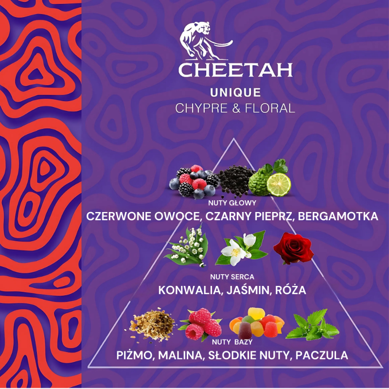 Cheetah Dezodorant Damski Unique 150ml