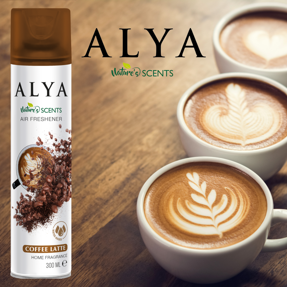 Alya Odświeżacz w Sprayu Coffee Latte 300ml