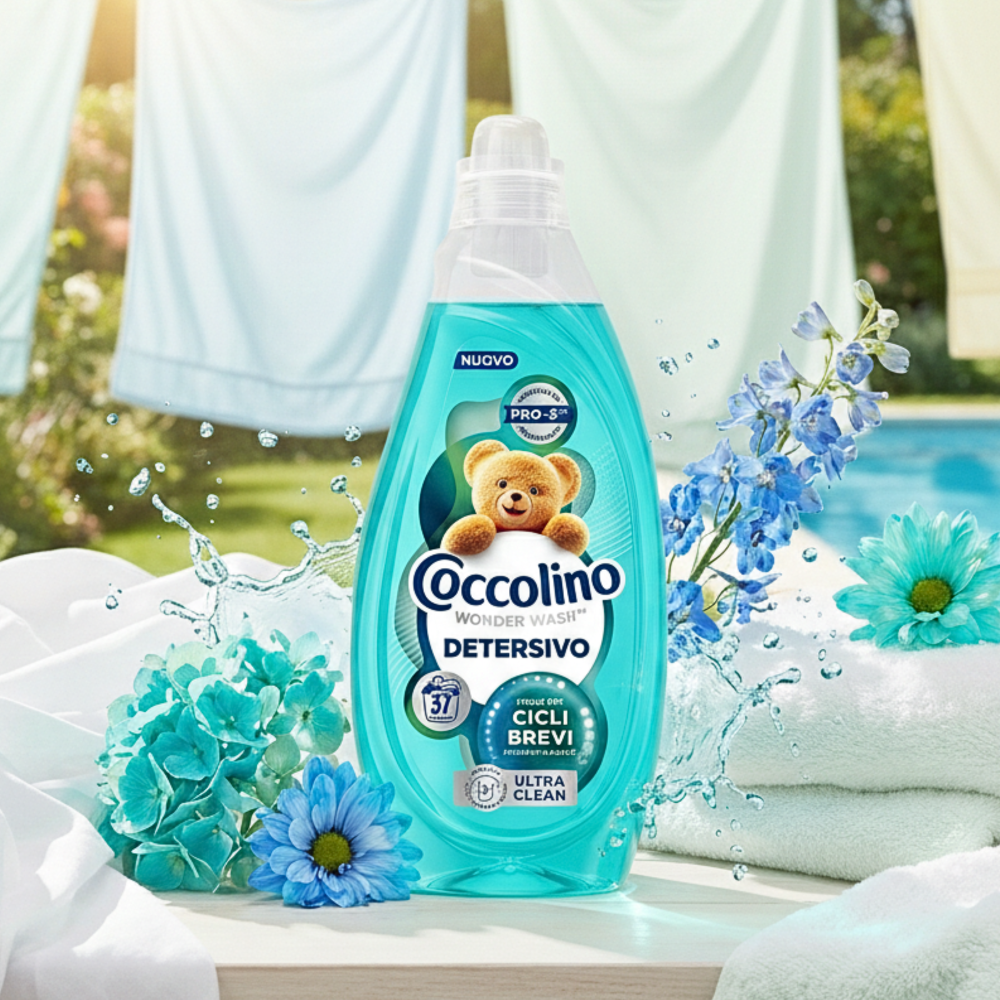 Coccolino Żel do Prania Kolorowych Tkanin Ultra Clean 37 Prań 1,48l