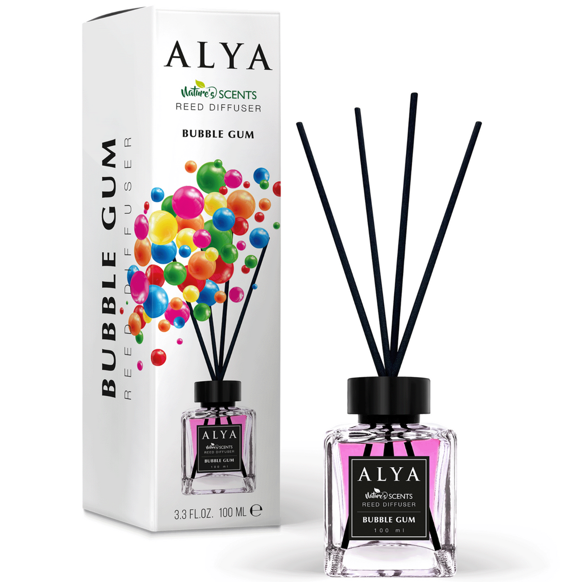 Alya Patyczki Zapachowe Bubble Gum 100ml