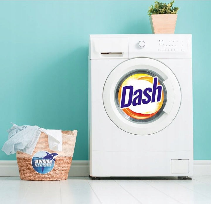 Dash 3w1 Kapsułki do Prania Tkanin Kolor 60szt Doypack