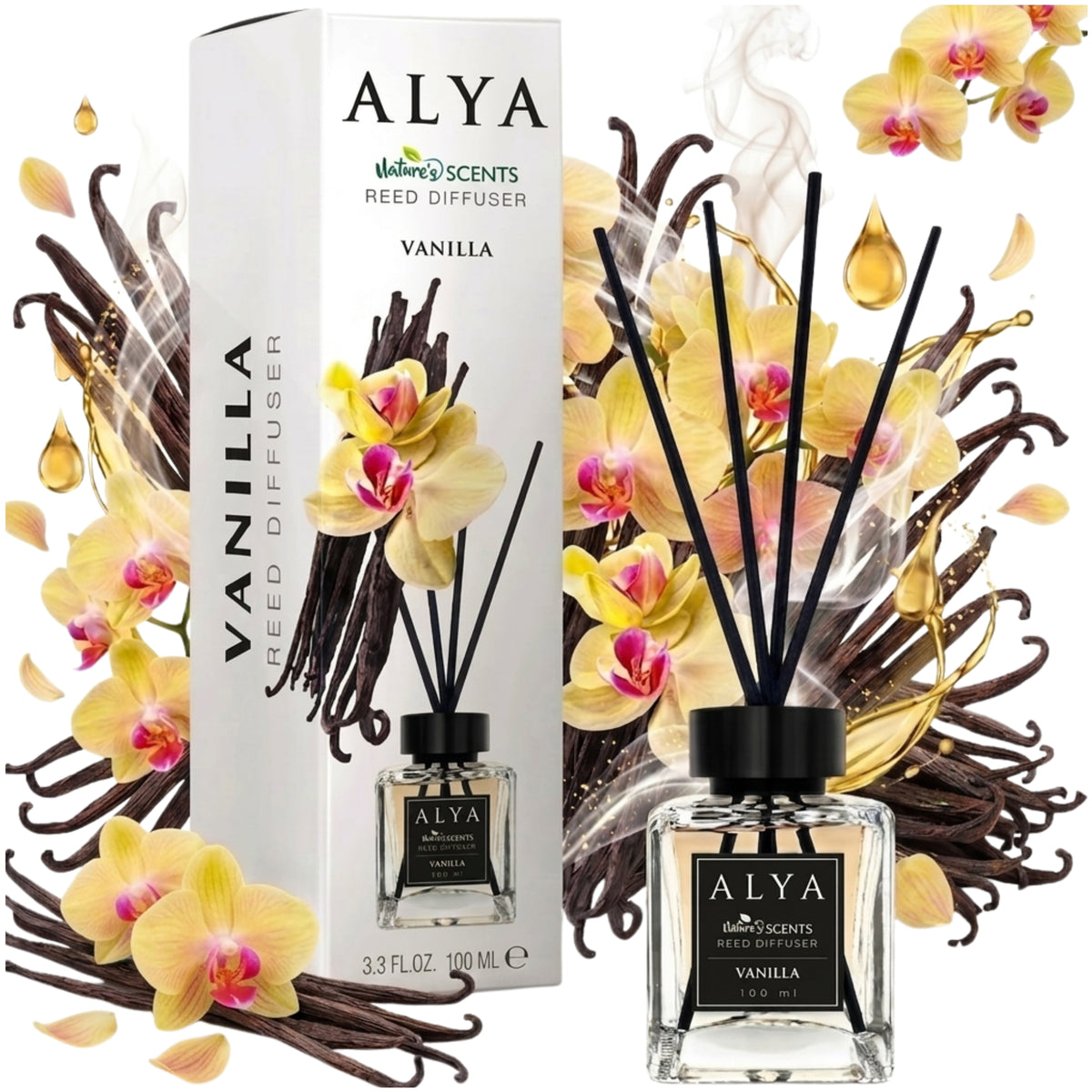 Alya Patyczki Zapachowe Vanilla 100ml
