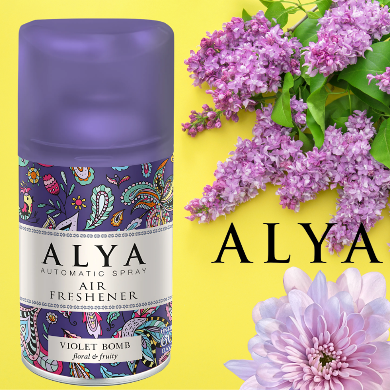 Alya Wkład Wymienny do Odświeżacza Violet Bomb 250ml