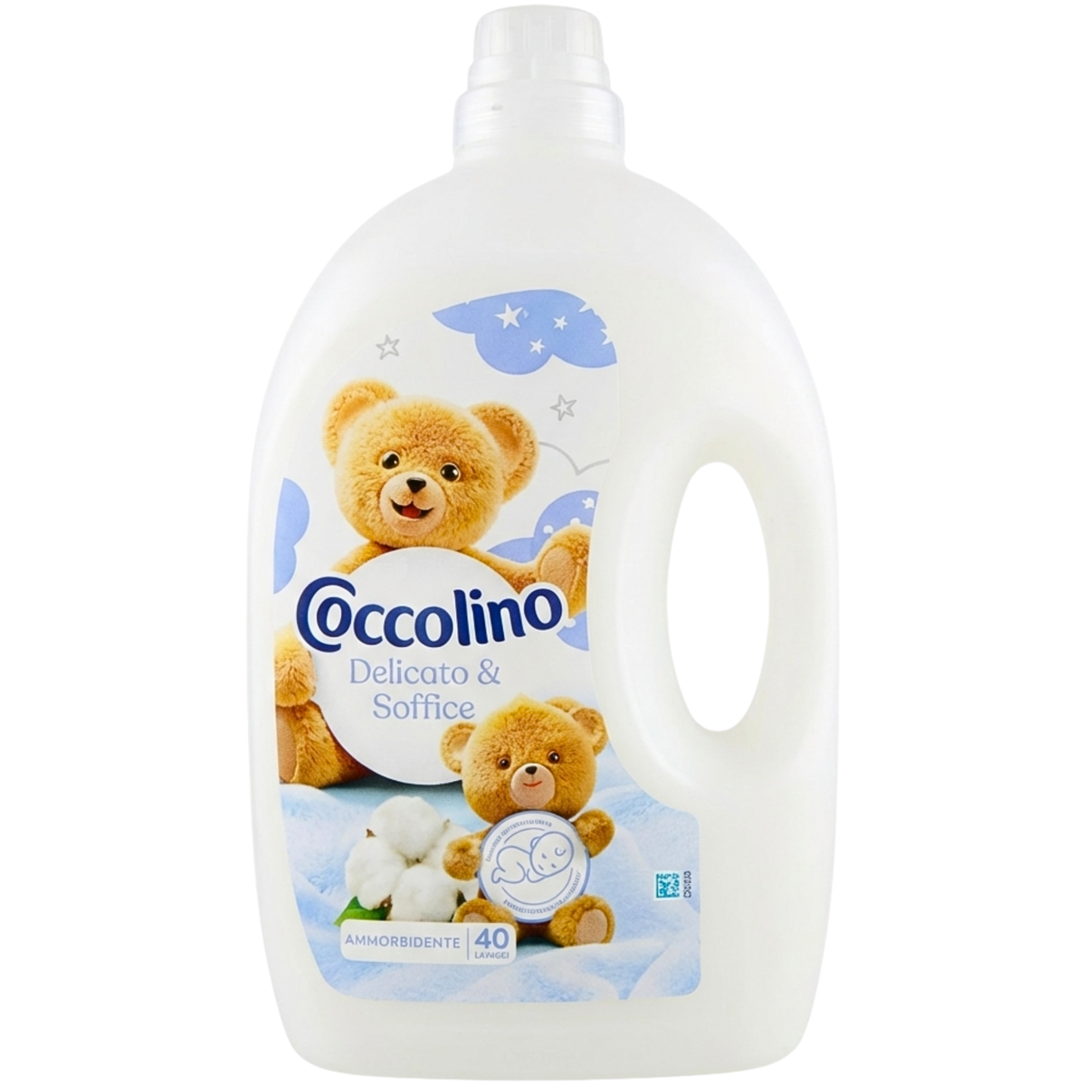 Coccolino Płyn do Płukania Tkanin Bianco Delicat 40 Prań 3l