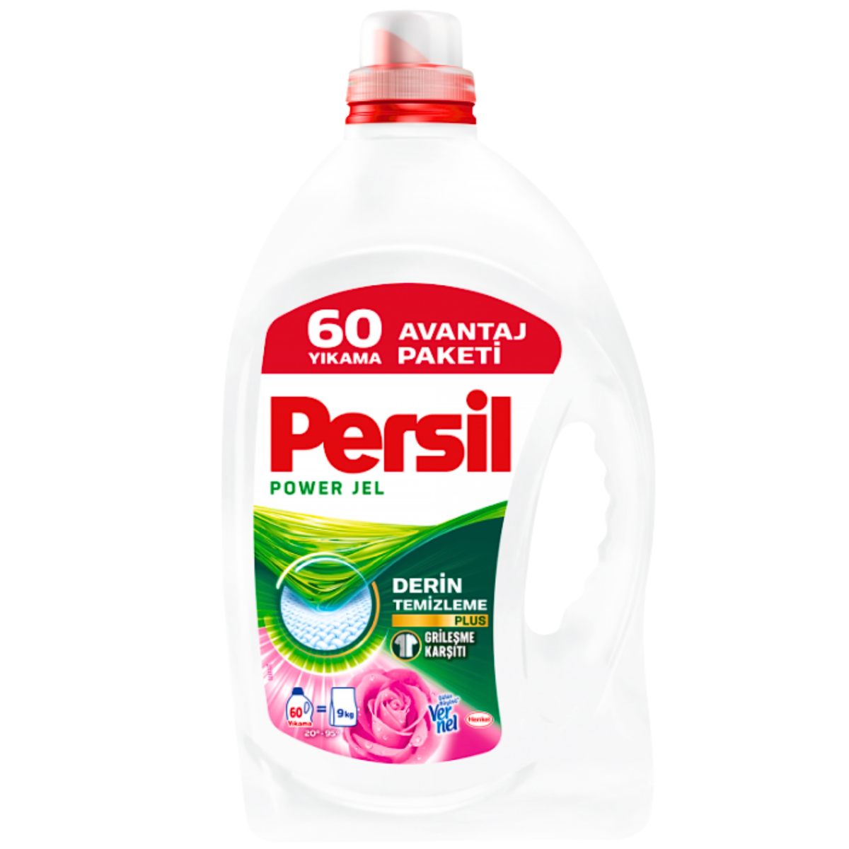 Persil Power Żel do Prania Białych Tkanin Róża 60 Prań 3900ml