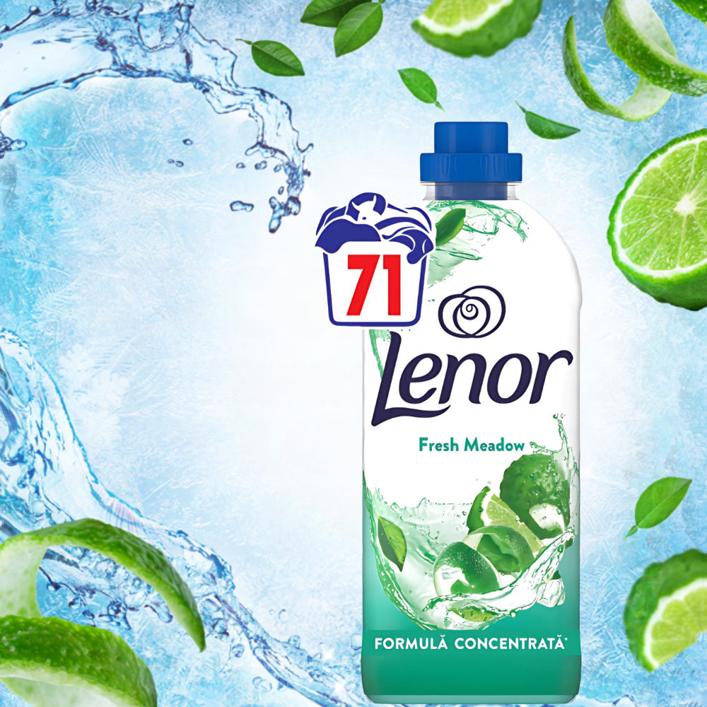 Lenor Płyn do Płukania Fresh Meadow 71 Prań 1,49l
