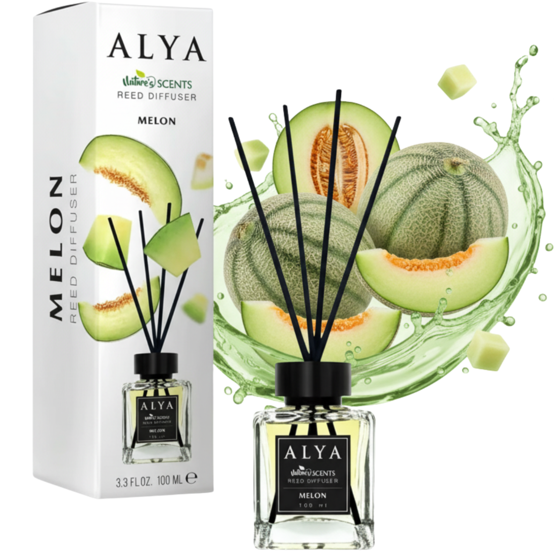 Alya Patyczki Zapachowe Melon 100ml