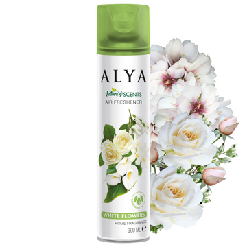 Alya Odświeżacz w Sprayu White Flowers 300ml