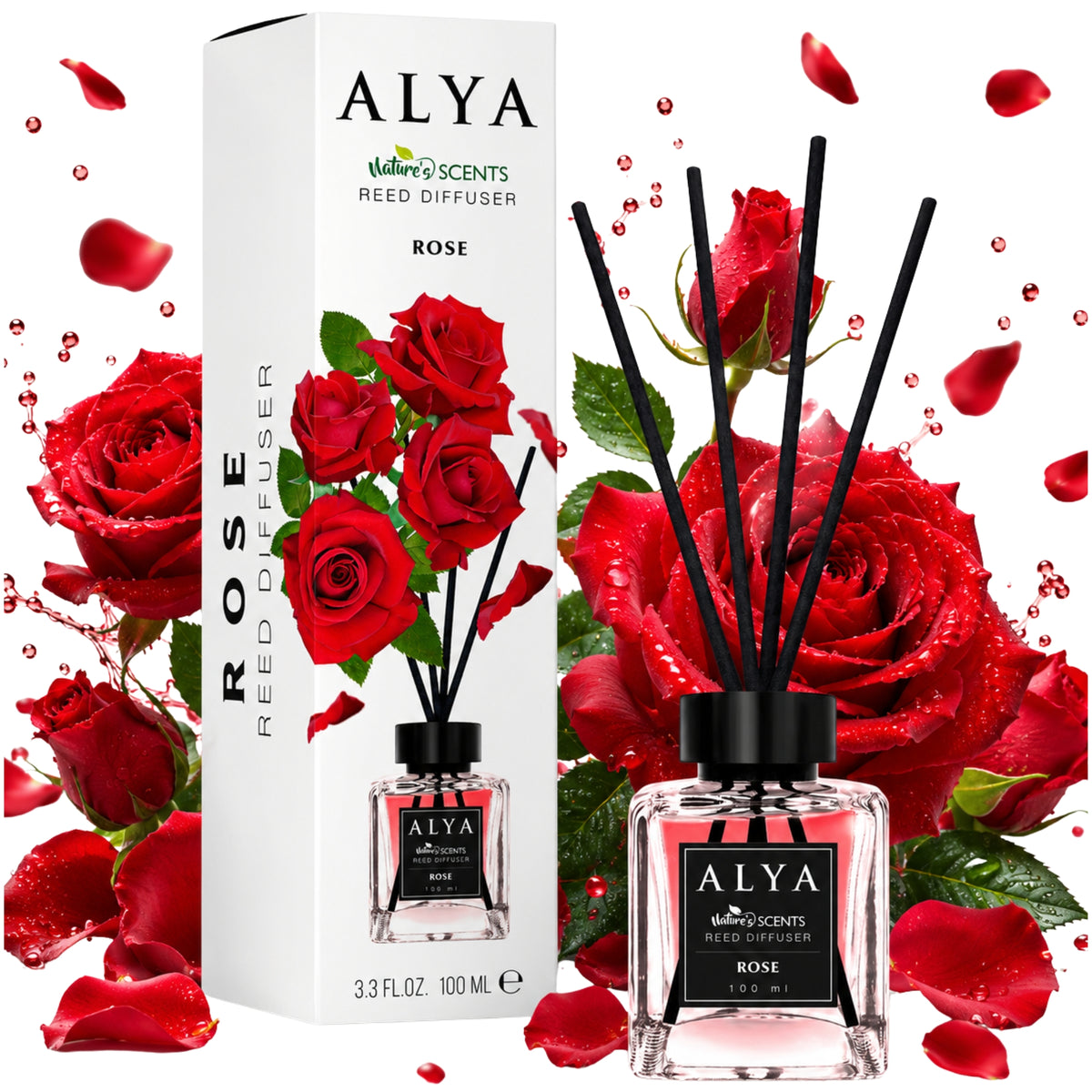 Alya Patyczki Zapachowe Rose 100ml