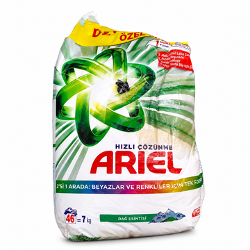 USZKODZONE Ariel Proszek do Prania Uniwersalny Mountain Spring 46 Prań 7kg
