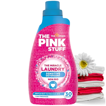 The Pink Stuff Płyn do Prania Tkanin Uniwersalny Non Bio 30 Prań 960ml