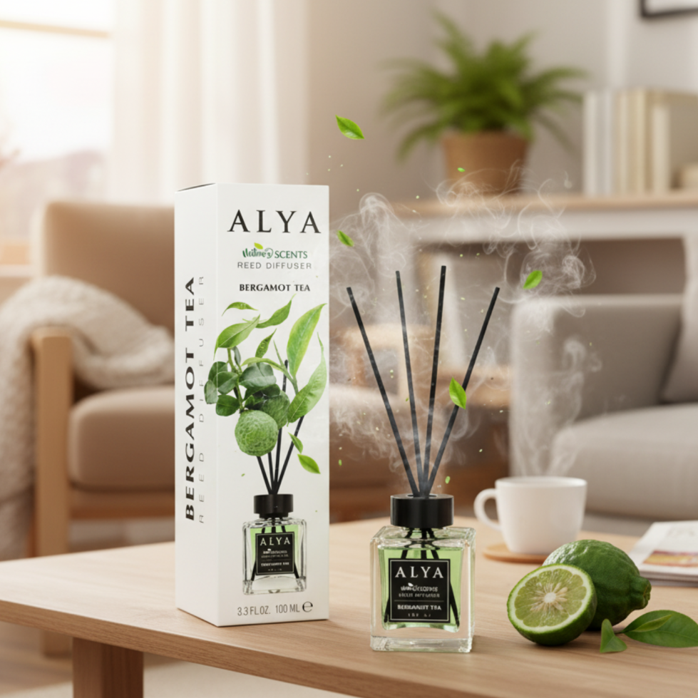 Alya Patyczki Zapachowe Bergamot Tea 100ml