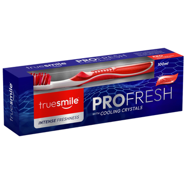 Truesmile Pro Fresh With Cooling Crystals Pasta do Zębów + Szczoteczka 100ml