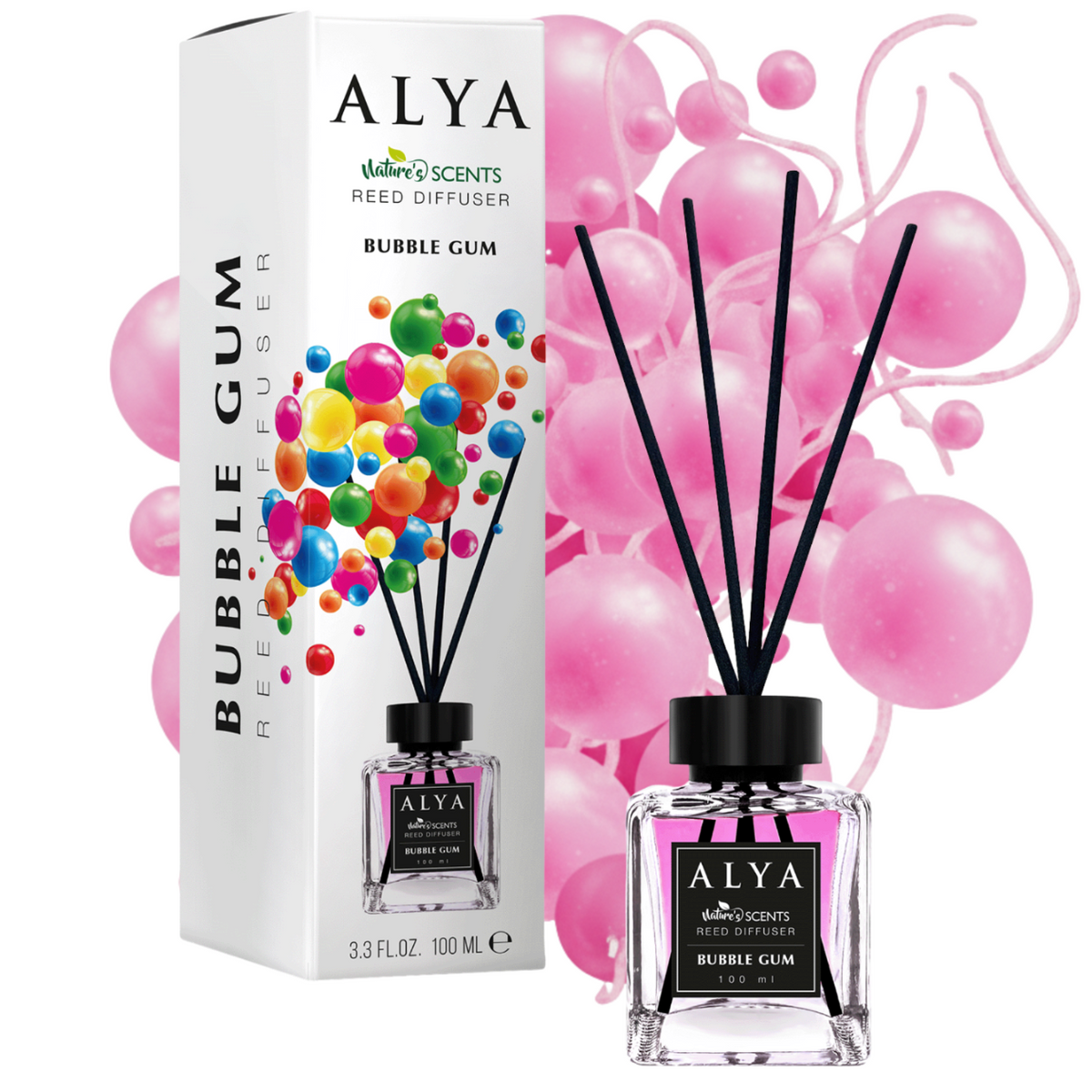 Alya Patyczki Zapachowe Bubble Gum 100ml