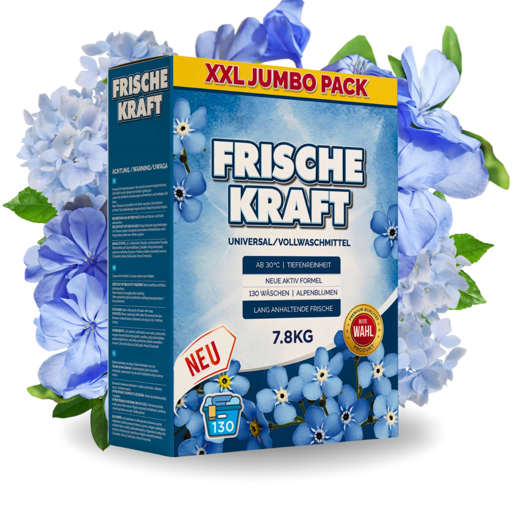 Frische Kraft Proszek do Prania Uniwersalny 7,8kg 130 Prań