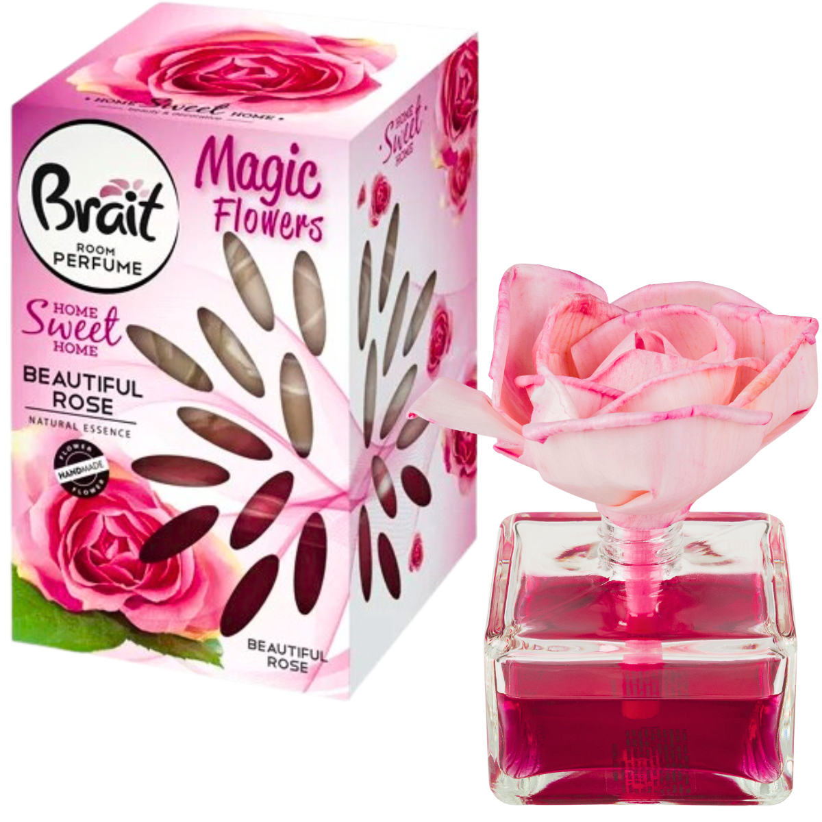 Brait Odświeżacz Kwiatek Dekoracyjny Rose 75ml