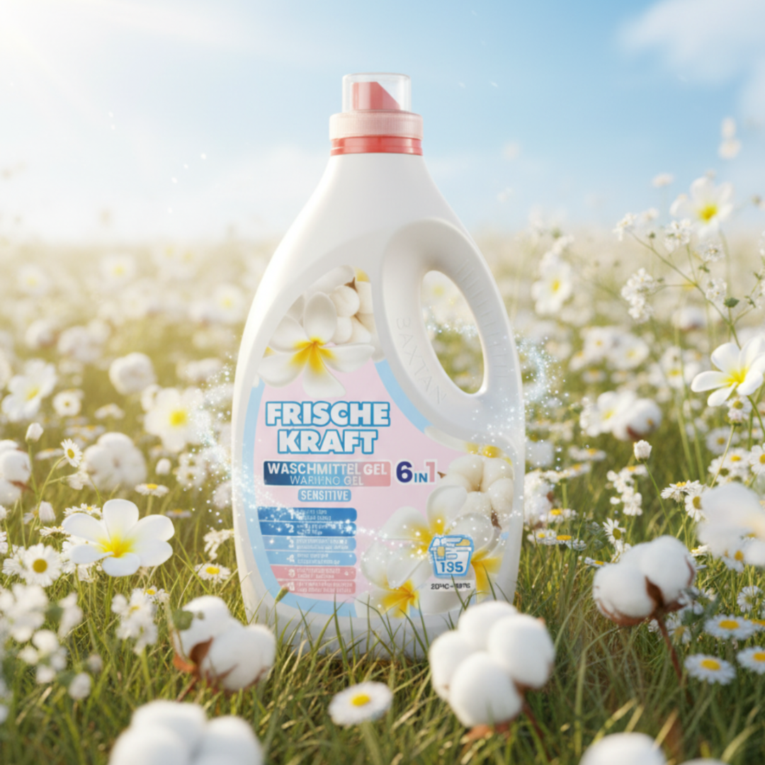 Frische Kraft 6w1 Żel do Prania Tkanin Sensitive 4,05l 135 Prań