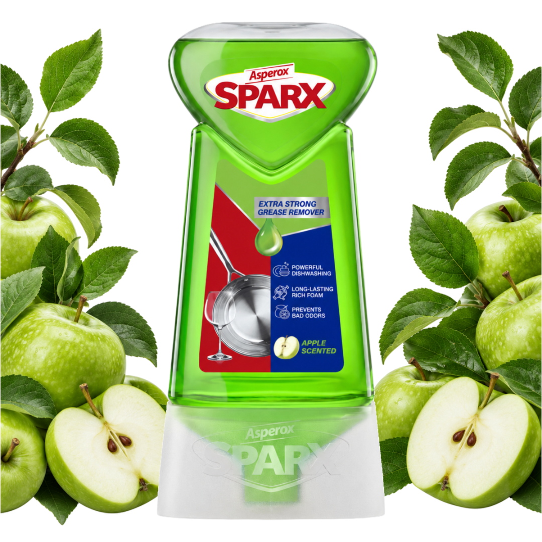 Asperox Sparx Płyn do Mycia Naczyń Jabłko 650ml