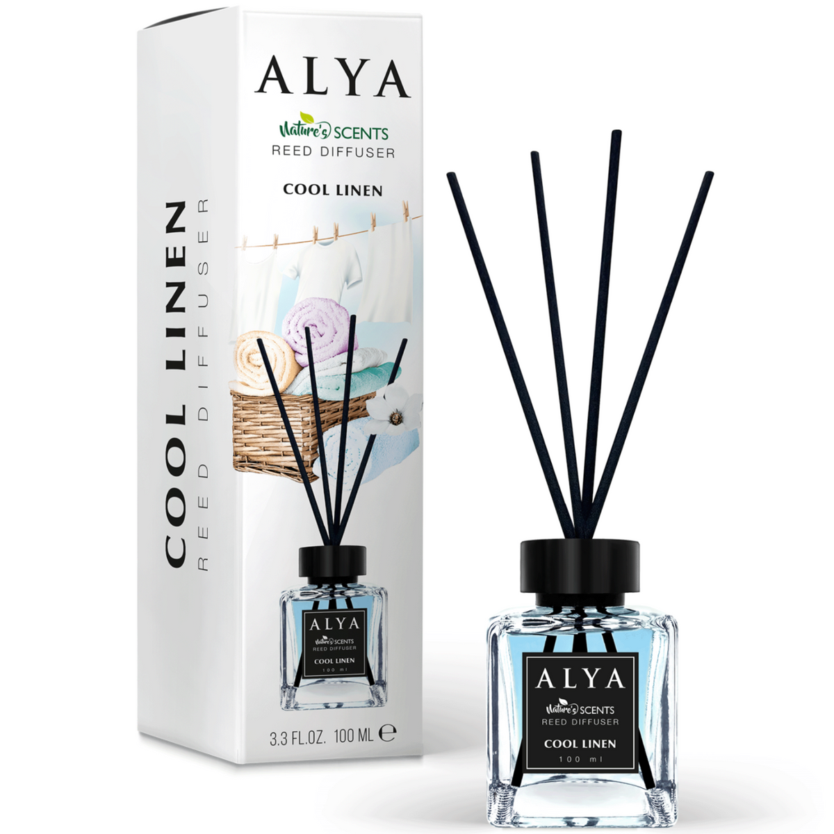 Alya Patyczki Zapachowe Cool Linen 100ml