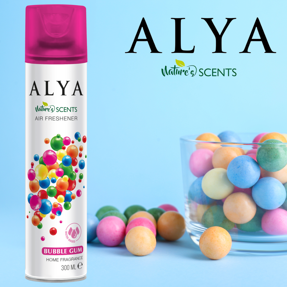 Alya Odświeżacz w Sprayu Bubble Gum 300ml