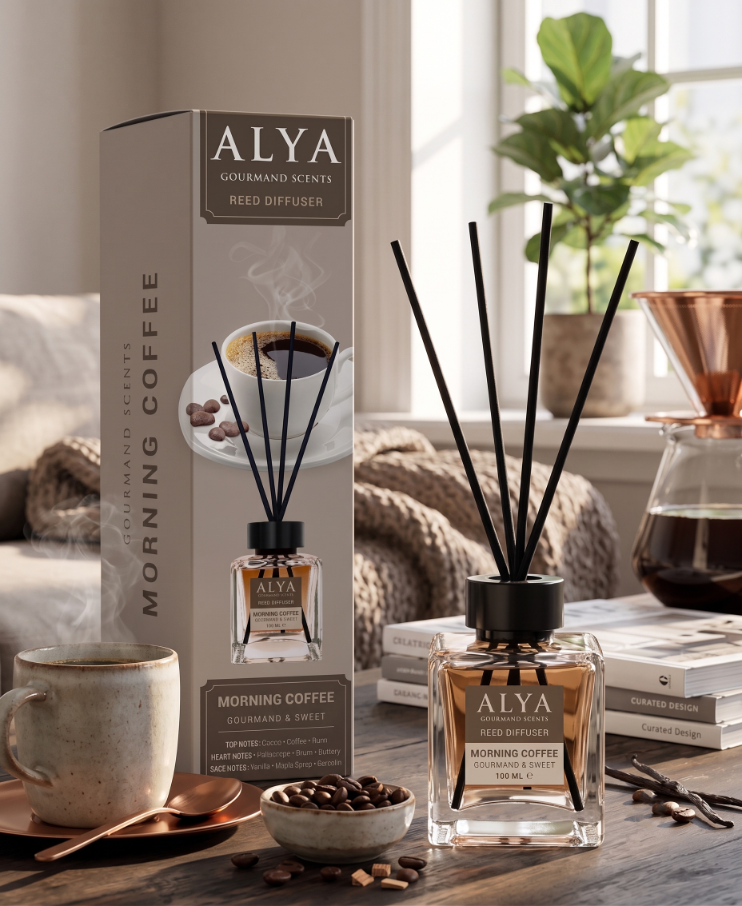 Alya Gourmand Patyczki Zapachowe Morning Coffee 100ml