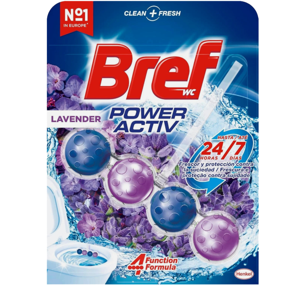 Breff Power Aktiv Zawieszka do WC Lavender 50g
