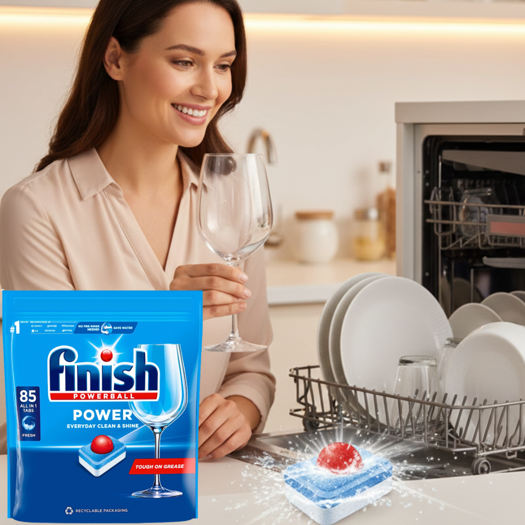 Finish Power All in One Tabletki do Zmywarki Fresh 85szt