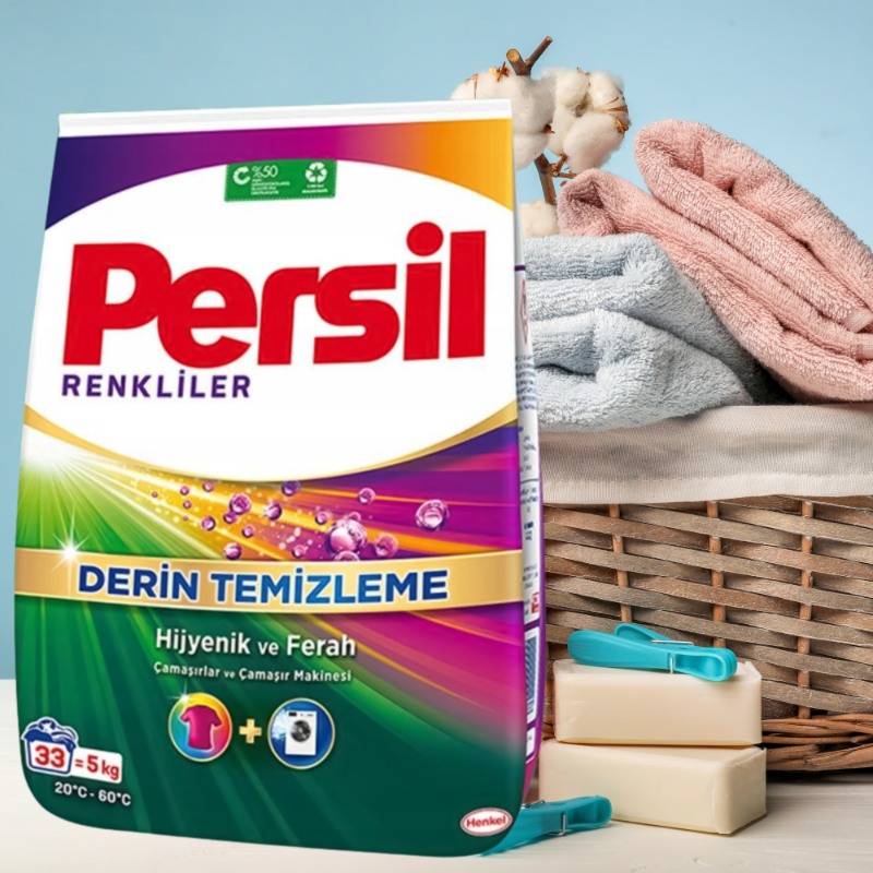 Persil Proszek do Prania Kolorowych Tkanin 33 Prania 5kg