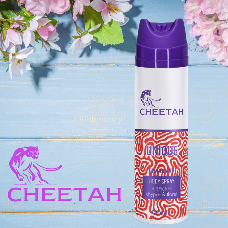 Cheetah Dezodorant Damski Unique 150ml