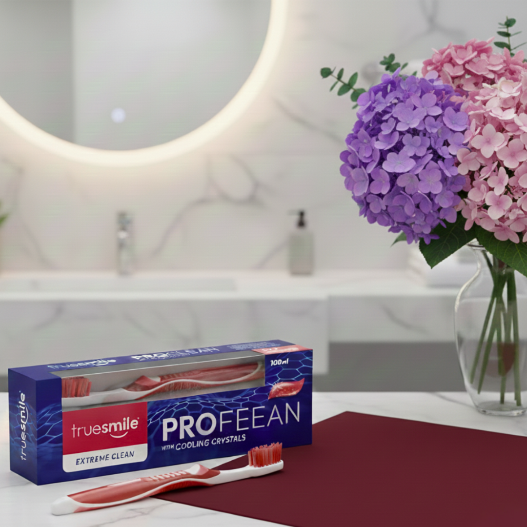 Truesmile Pro Fresh With Cooling Crystals Pasta do Zębów + Szczoteczka 100ml
