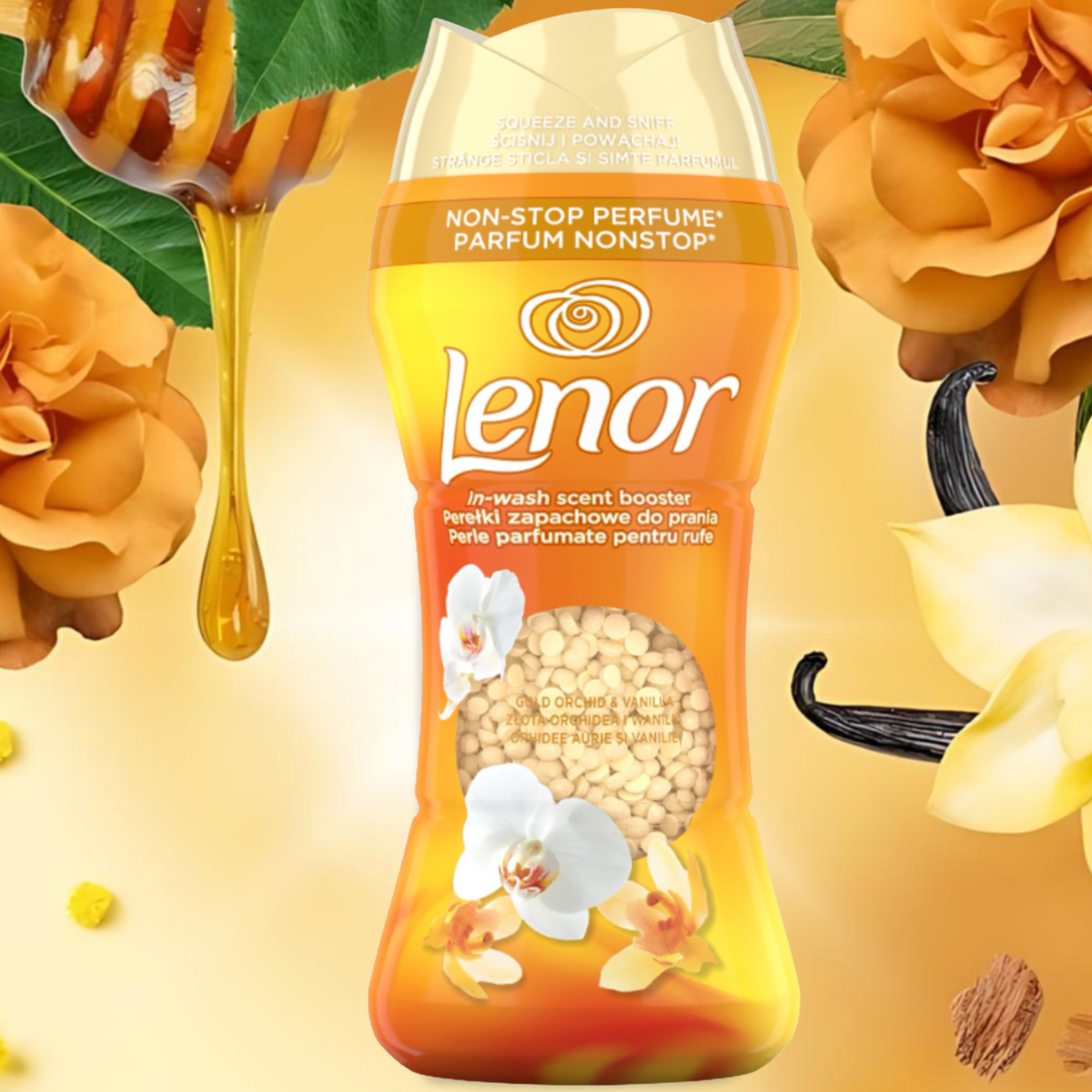 Lenor Perełki Zapachowe Gold Orchid & Vanilla 270g