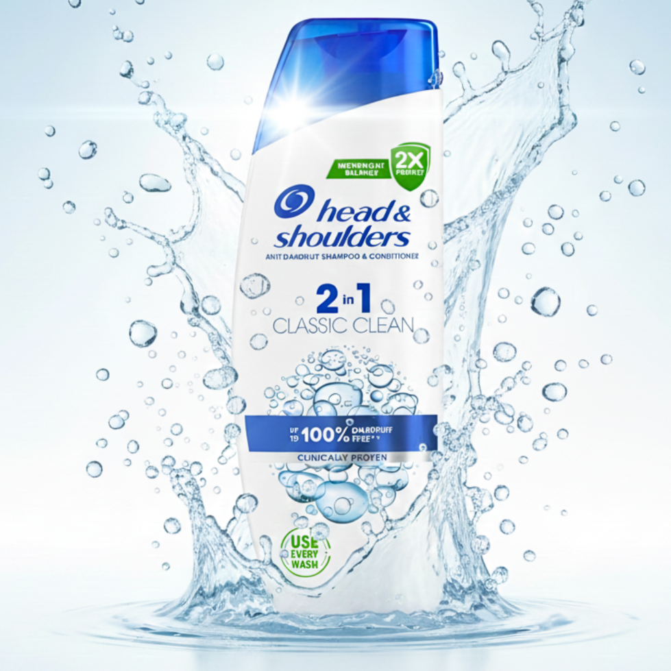 Head & Shoulders 2w1 Szampon do Włosów Classic Clean 330ml