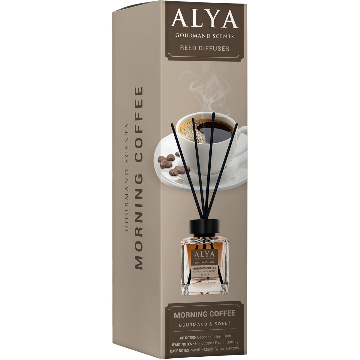 Alya Gourmand Patyczki Zapachowe Morning Coffee 100ml