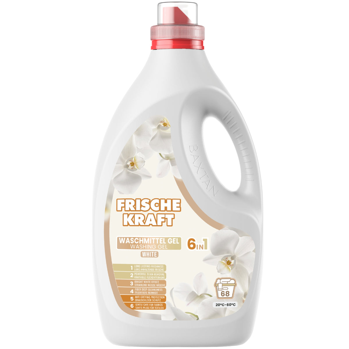 Frische Kraft 6w1 Żel do Prania Białych Tkanin 2,04l 68 Prań