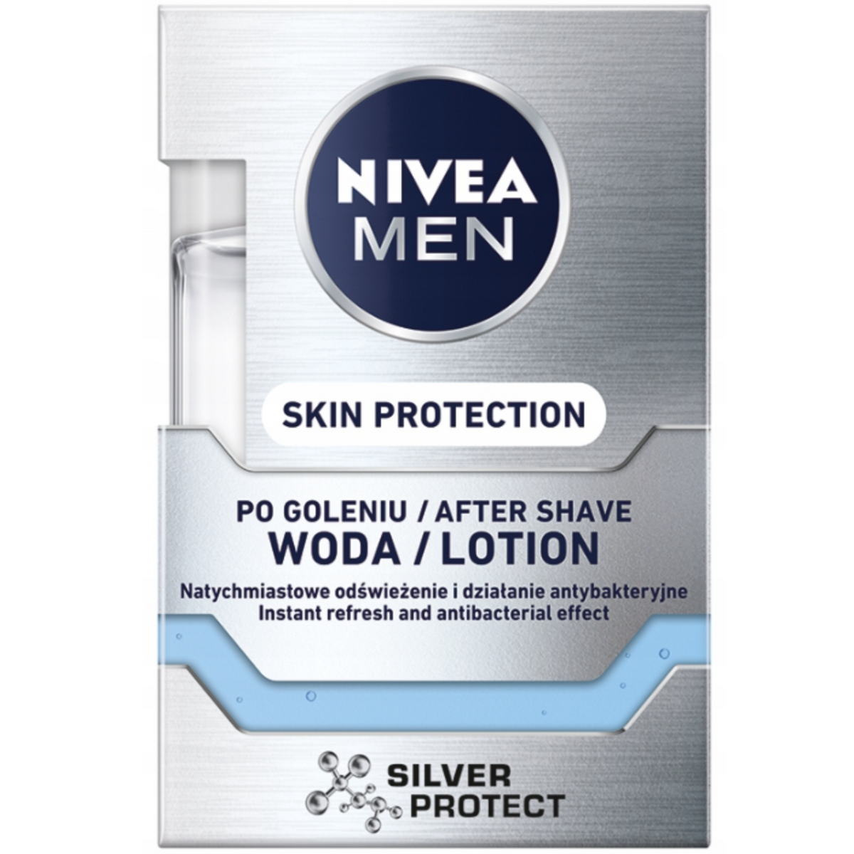 Nivea Men Woda \ Balsam po Goleniu Skin Protection Silver 100ml