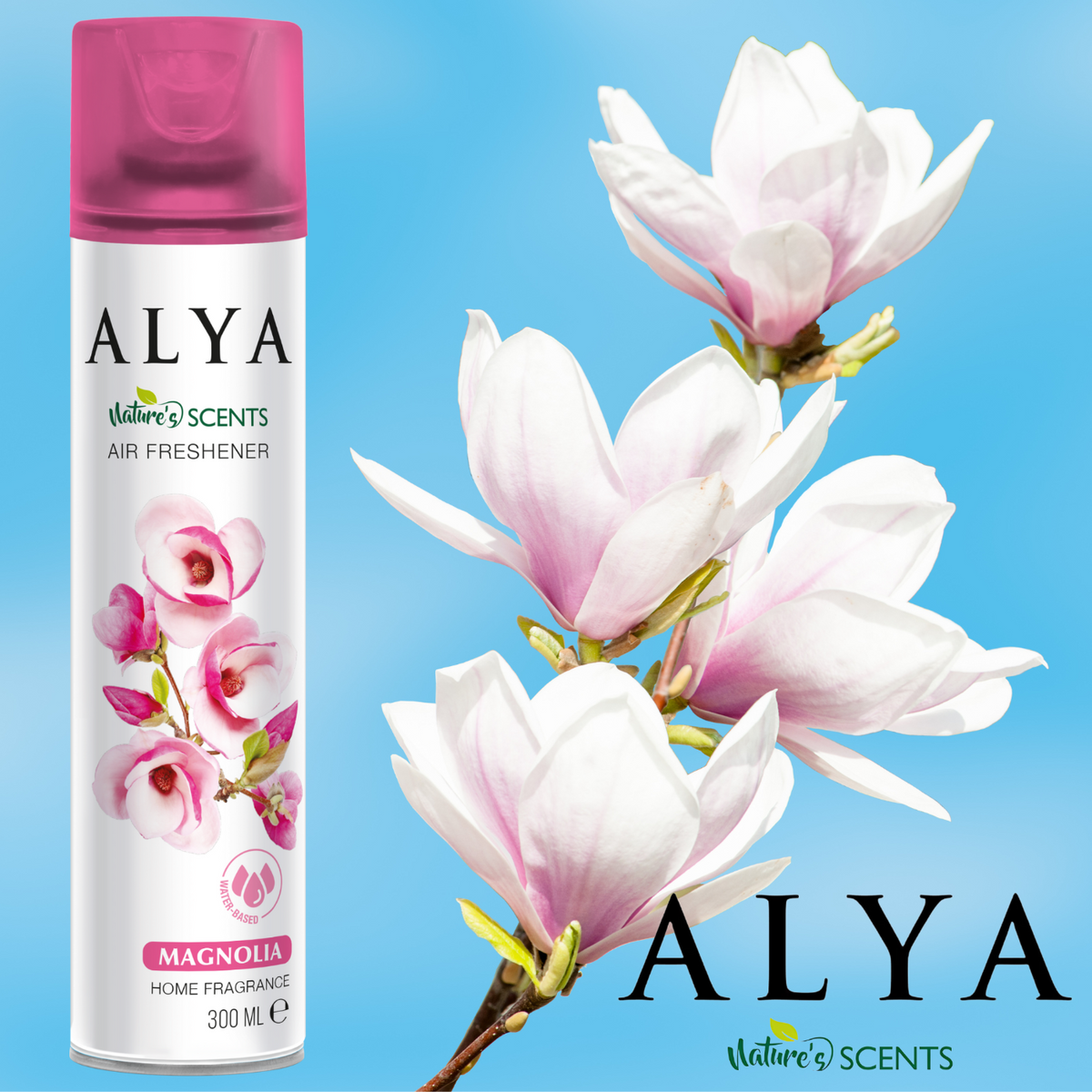 Alya Odświeżacz w Sprayu Magnolia 300ml