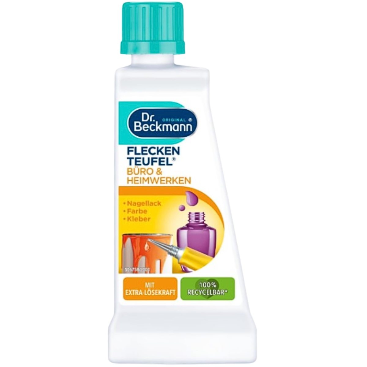 Dr Beckmann Odplamiacz w Płynie do Usuwania Plam Biurowych i Innych Zabrudzeń 50ml