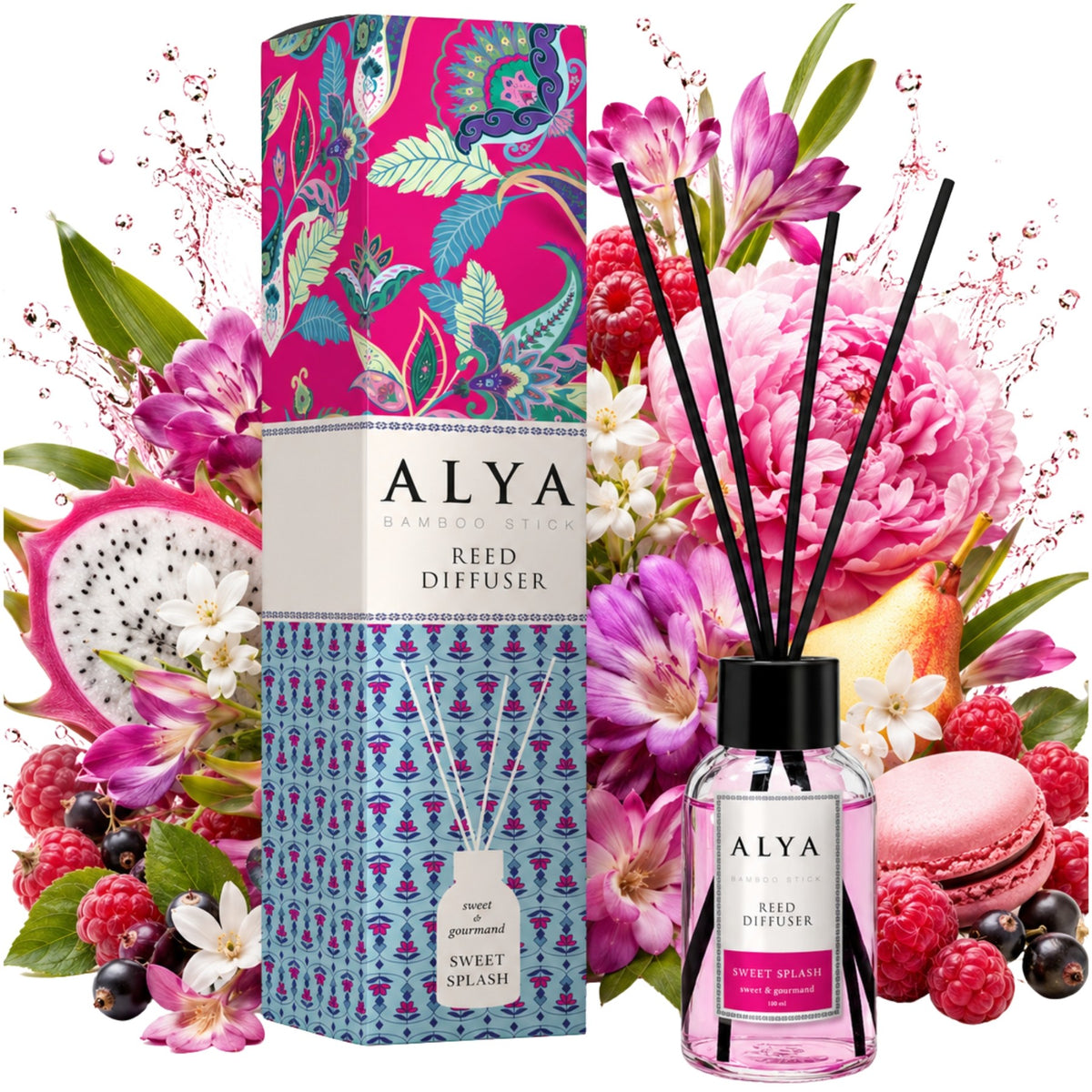 Alya Patyczki Zapachowe Sweet Splash 100ml
