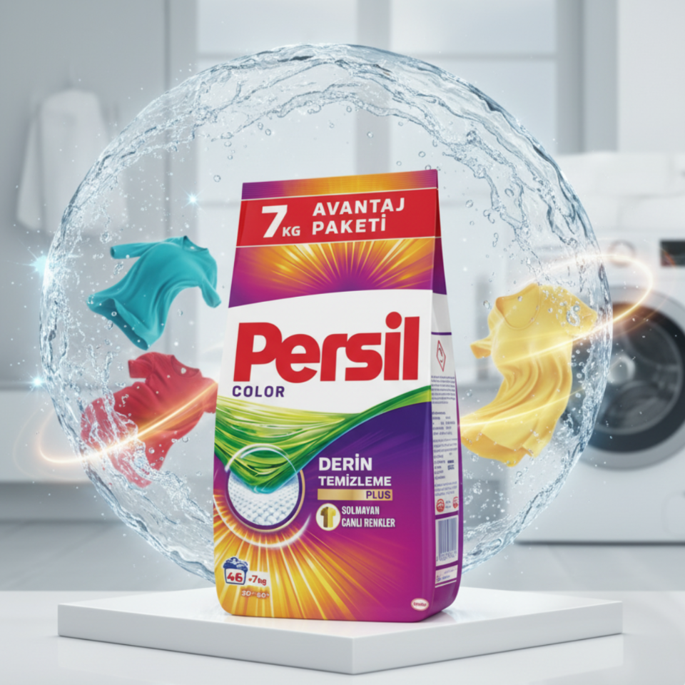 Persil Proszek do Prania Kolorowych Tkanin 46 Prań 7kg