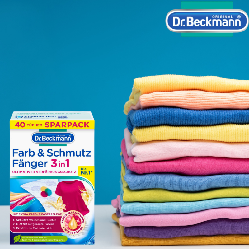 Dr Beckmann Chusteczki Przeciw Farbowaniu 40szt