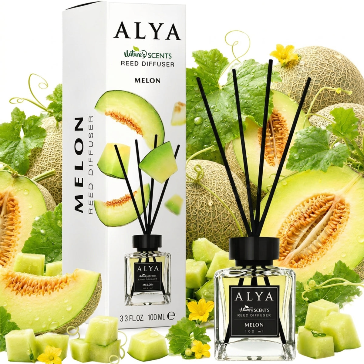 Alya Patyczki Zapachowe Melon 100ml